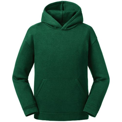 Russell Europe Kids Authentic Hooded Sweatshirt Bottle Green